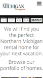 Mobile Screenshot of northernmichiganescapes.com