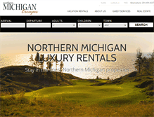 Tablet Screenshot of northernmichiganescapes.com